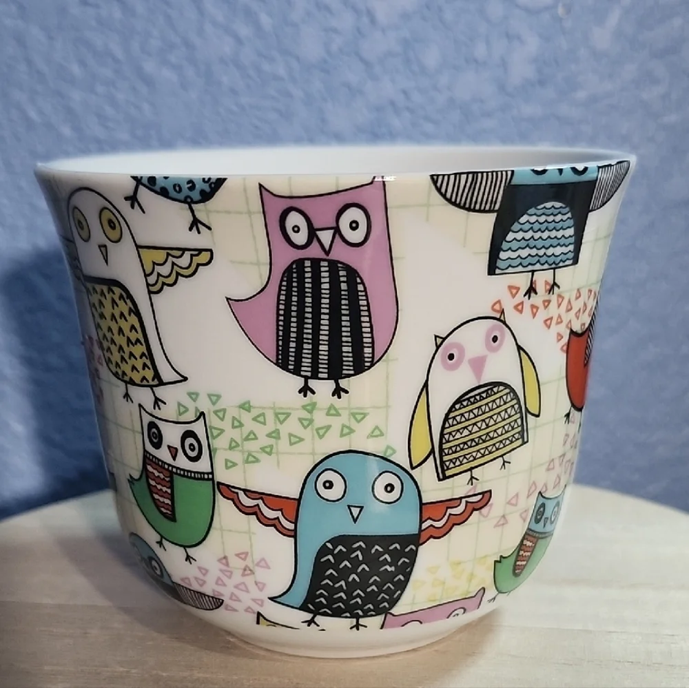 Creative Tops Colorful Owl Pattern Mug - Picture 7 of 8